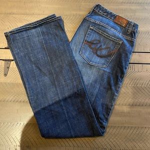 EXPRESS Dark Wash Bootcut Mia jeans size 12L